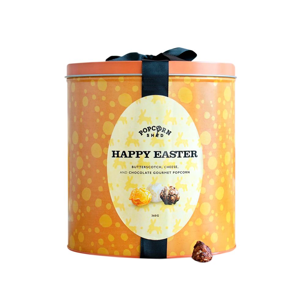  - Popcorn Shed Happy Easter Tin Popcorn 400g (1)