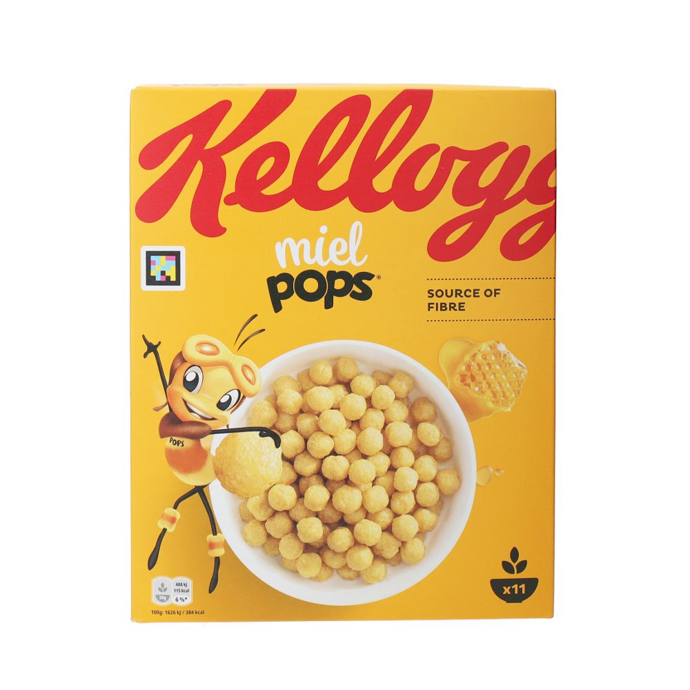  - Kellogg`s Miel Pops Cereal 330g (1)