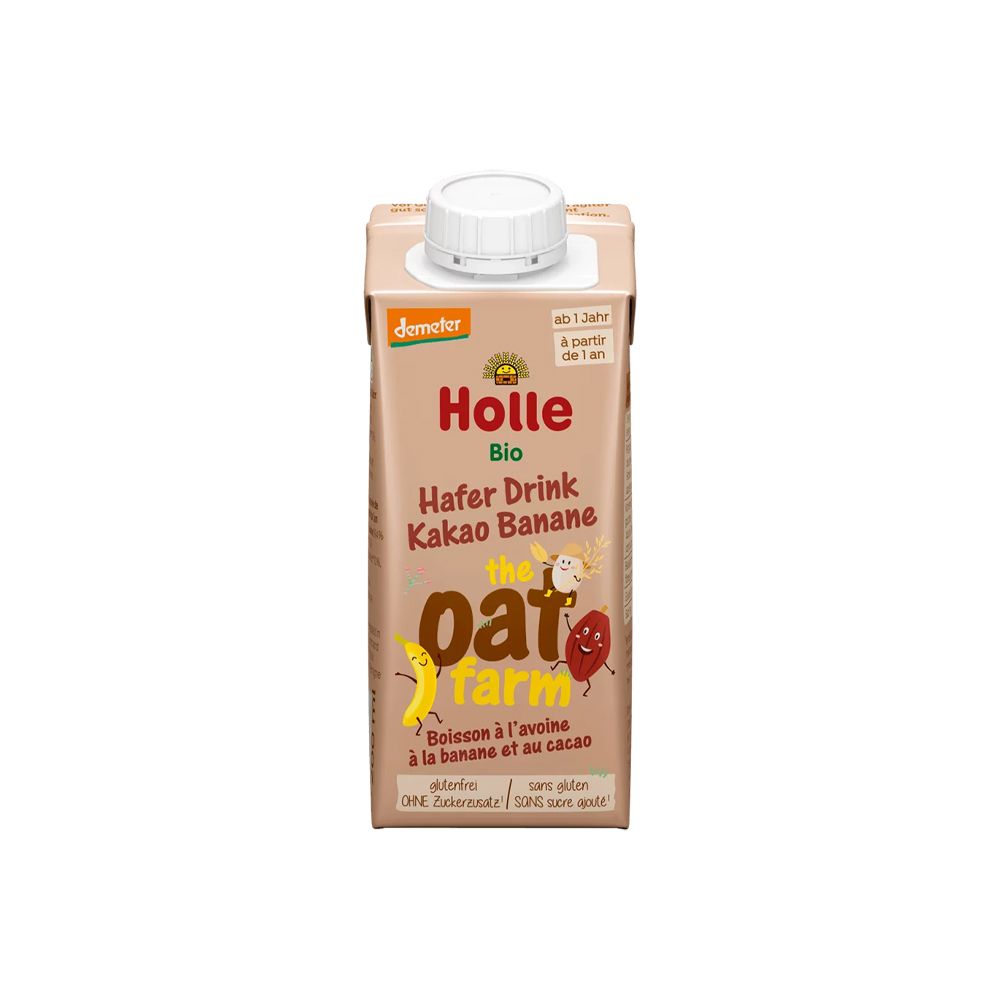  - Holle Organic Banana Cocoa Oat Drink 200ml (1)