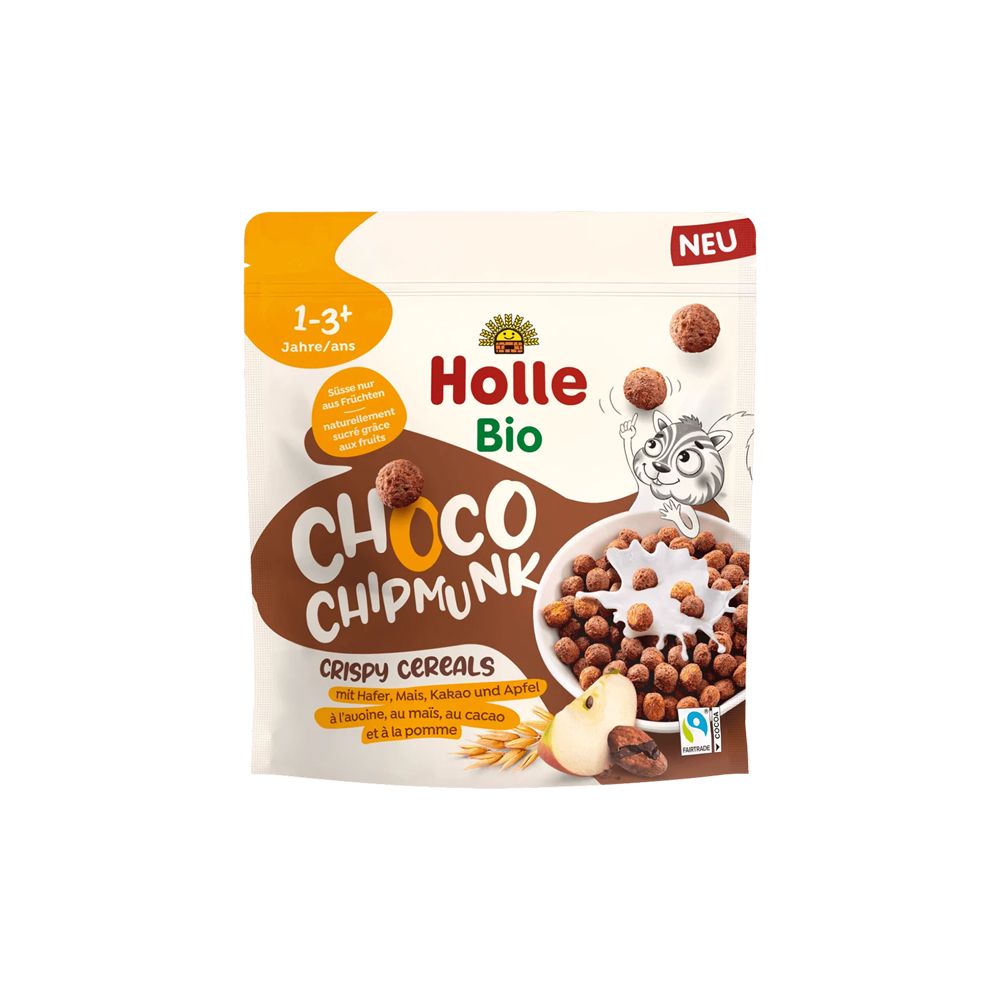  - Cereais Holle Choco Chipmunk Bio 125g (1)