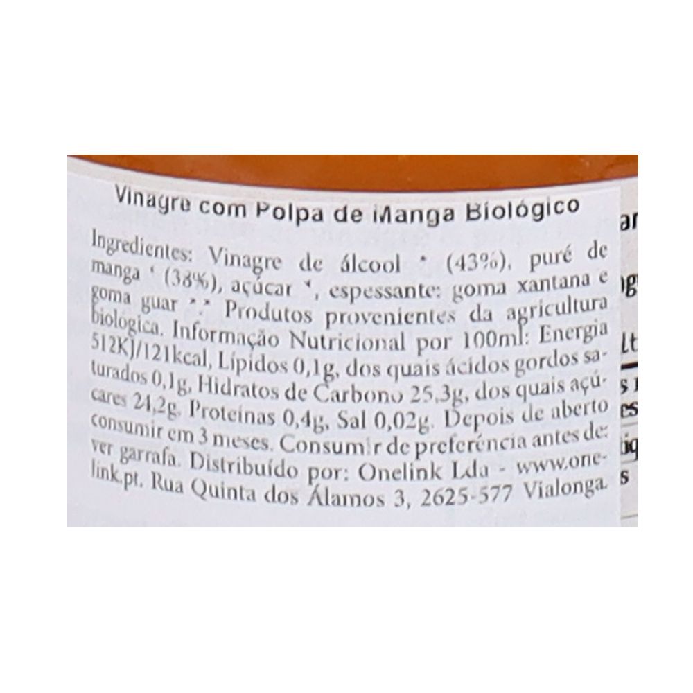  - Delouis Organic Mango Pulp Vinegar 250ml (2)