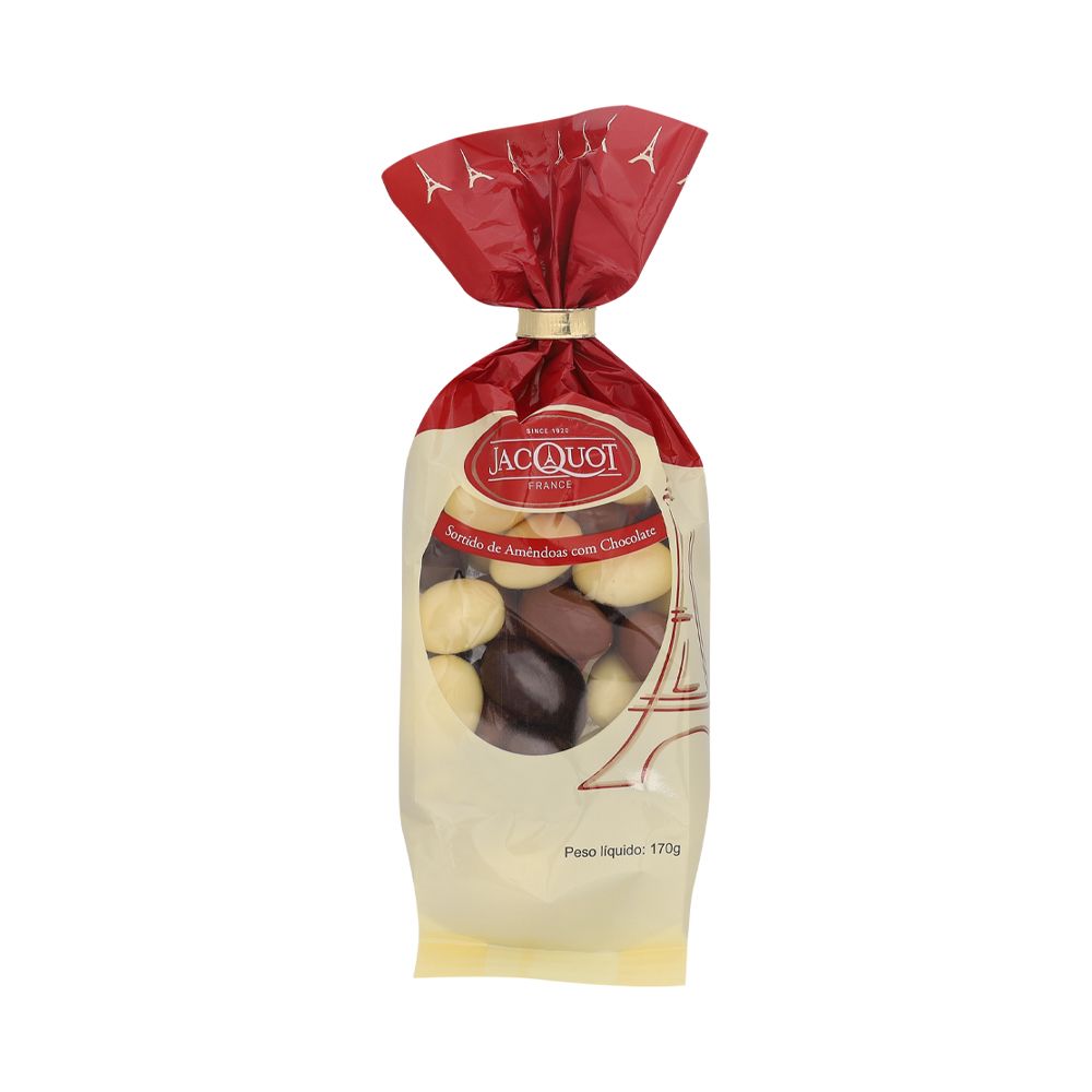  - Amêndoas Chocolate Sortido Jacquot 170g (1)