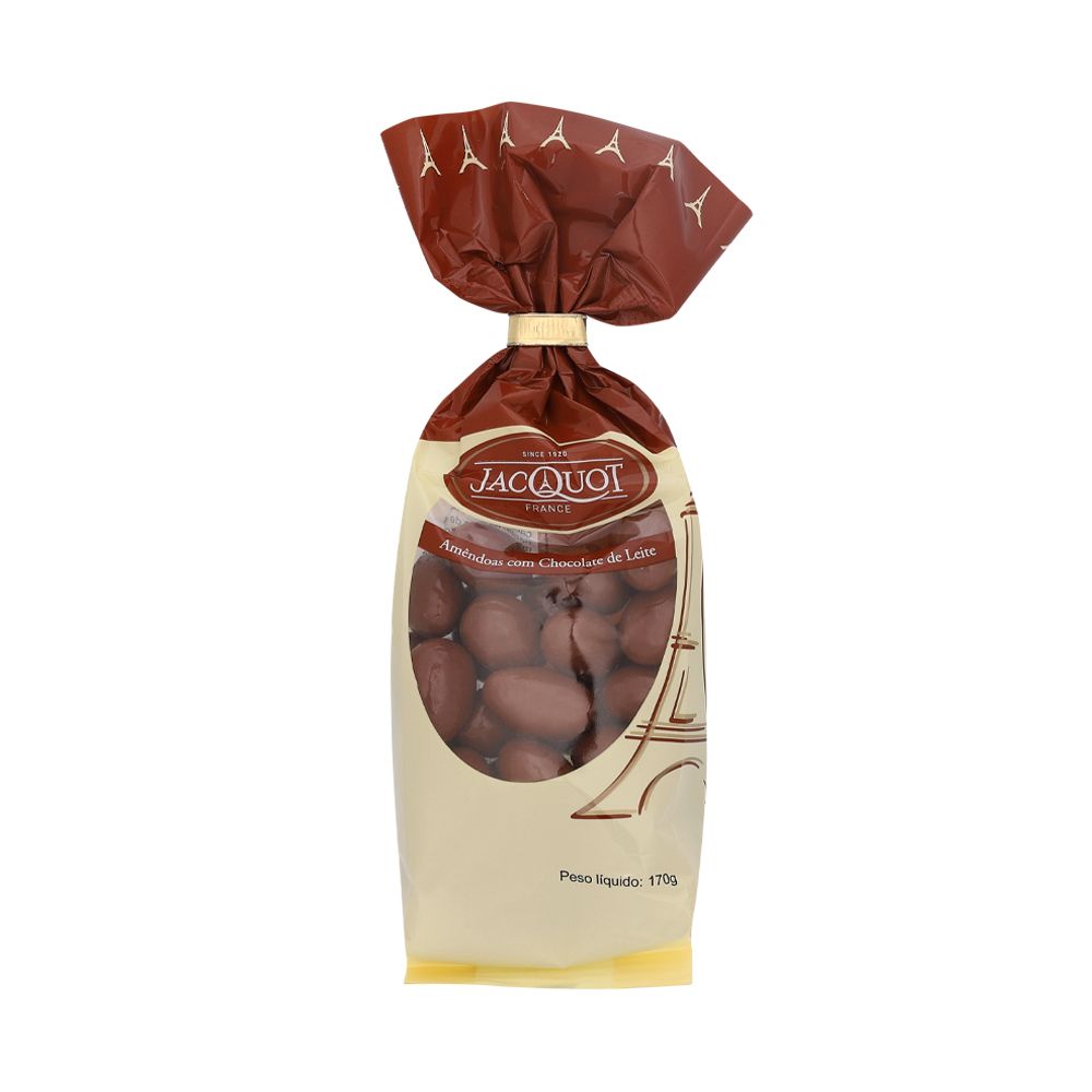  - Amêndoas Chocolate Leite Jacquot 170g (1)