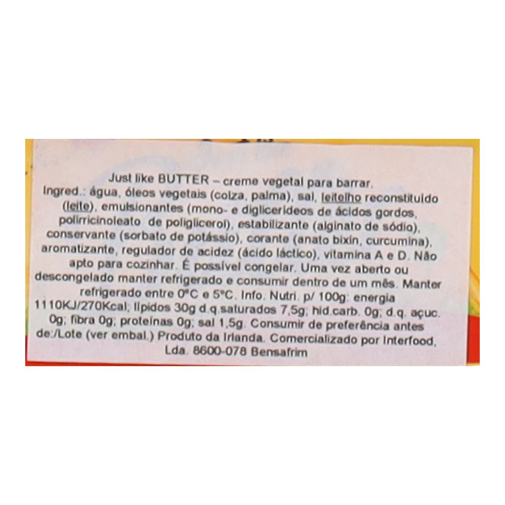  - Just Like Butter Vegetable Spread 250g (2)