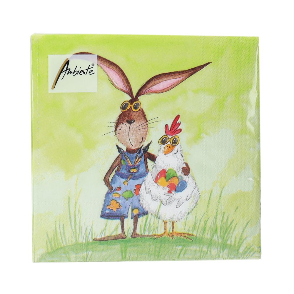  - Sunny Easter Ambiente Napkin 33x33cm (1)