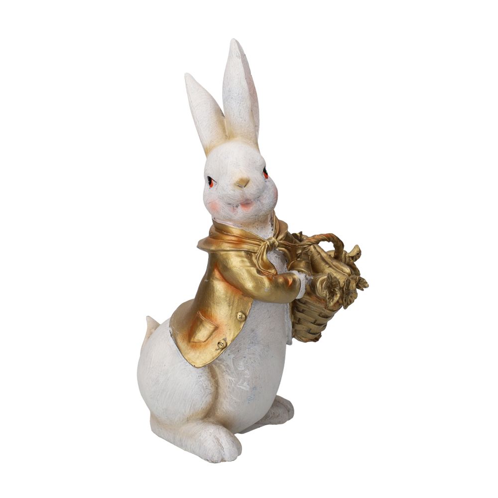  - Rabbit With Golden Basket Cover 26cm (1)
