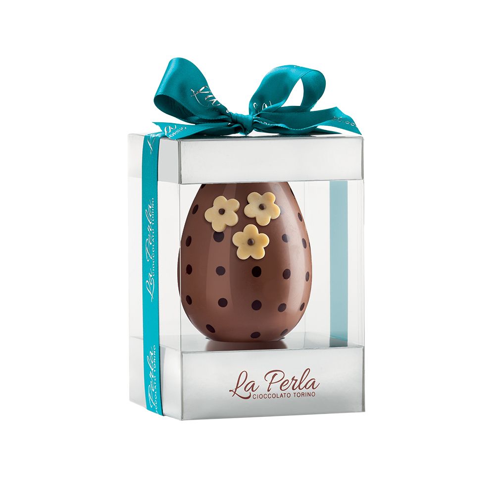  - La Perla Decor Milk Chocolate Egg 200g (1)