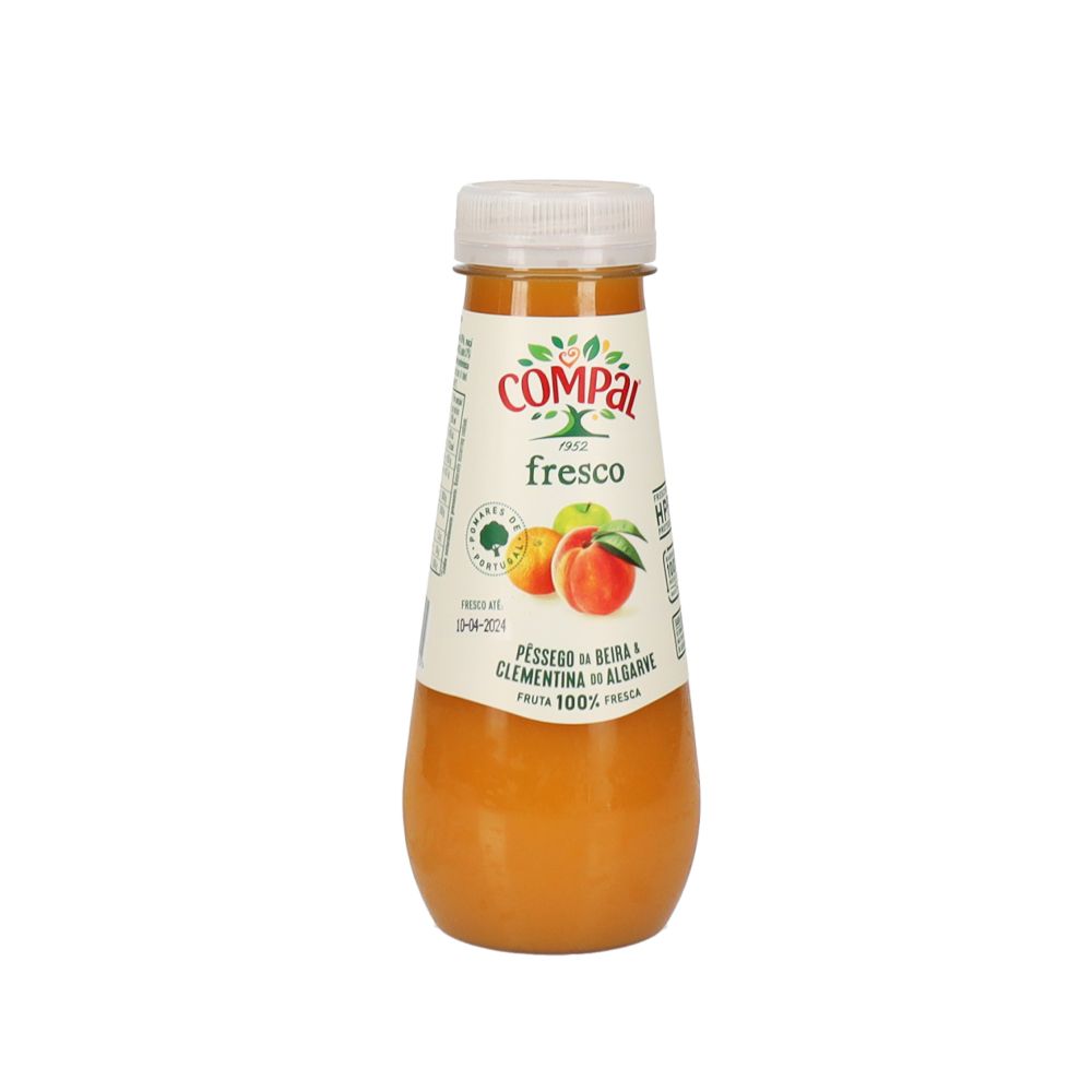  - Compal Fresh Peach & Clementine Juice 25cl (1)