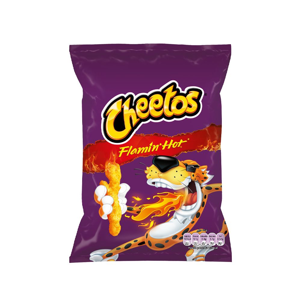  - Snack Cheetos Flamin`Hot Queijo 80g (1)