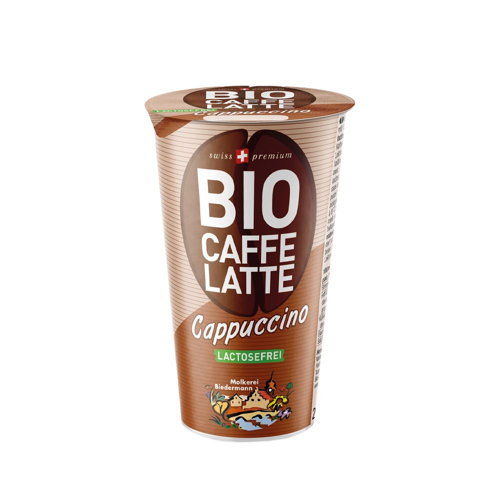  - Biedermann Bio Lactose Free Cappuccino Drink 230ml (1)