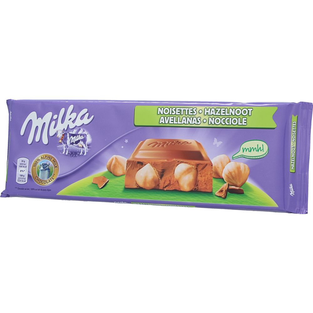  - Milka Chocolate w/ Whole Hazelnuts 300g (1)