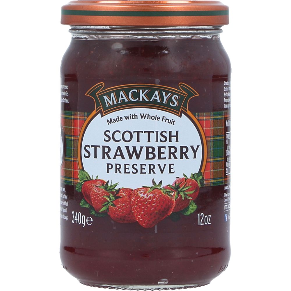  - Mackays Strawberry Preserve 340g (1)