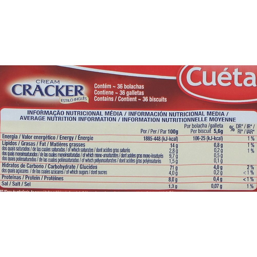  - Bolachas Cuétara Cream Cracker 200g (2)
