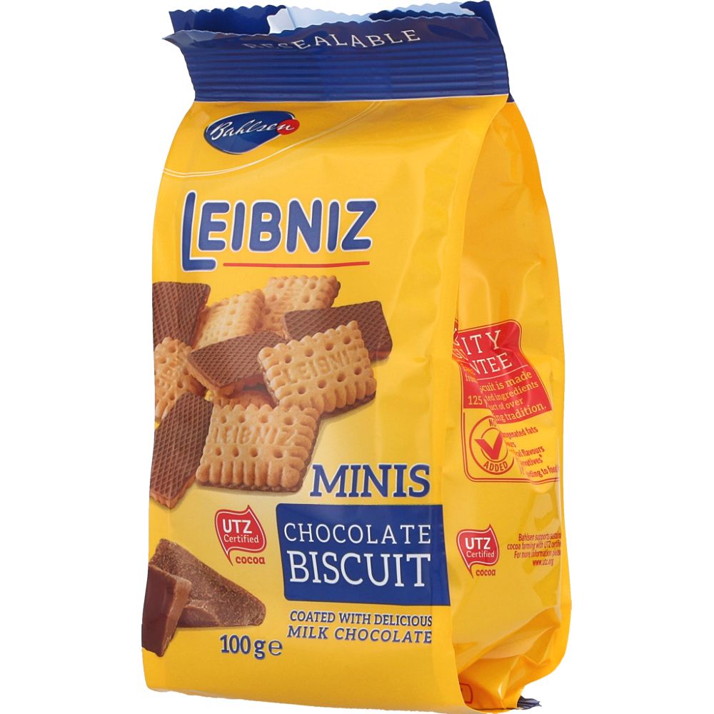  - Bolachas Bahlsen Leibniz Chocolate Mini 100g (1)