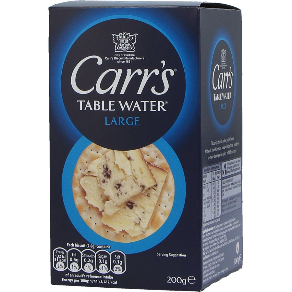  - Bolachas Carrs Table Water Large 200g (1)