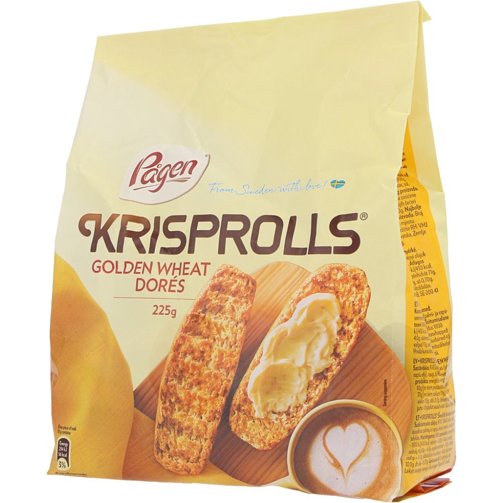  - Pagen Golden Wheat Krisprolls 225g (1)