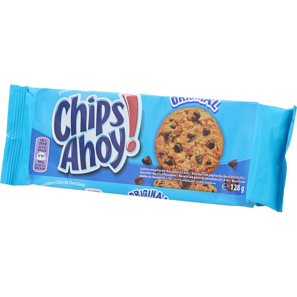  - Bolachas Nabisco Chips Ahoy 128 g (1)
