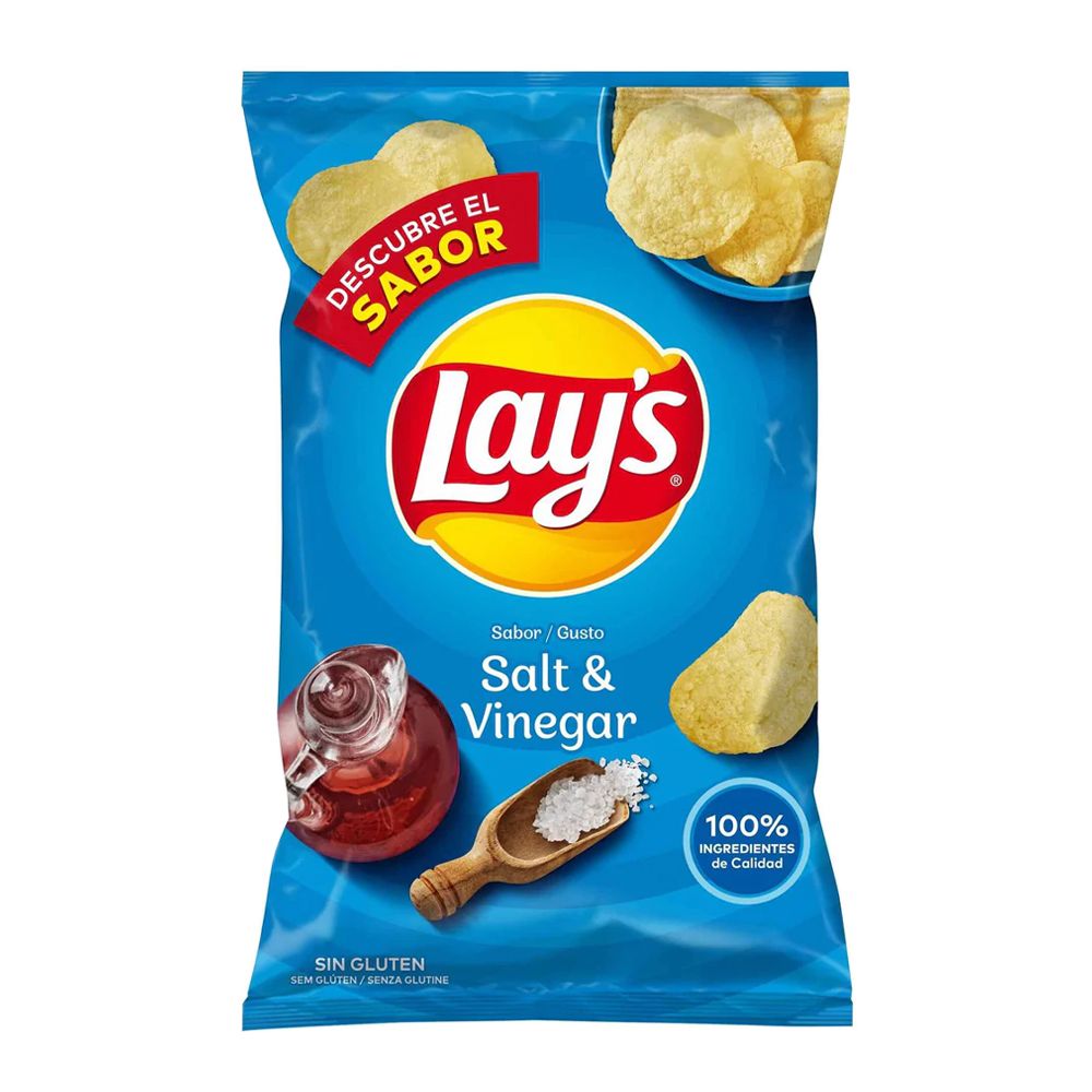  - Lay`s Salt & Vinegar Crisps 170g