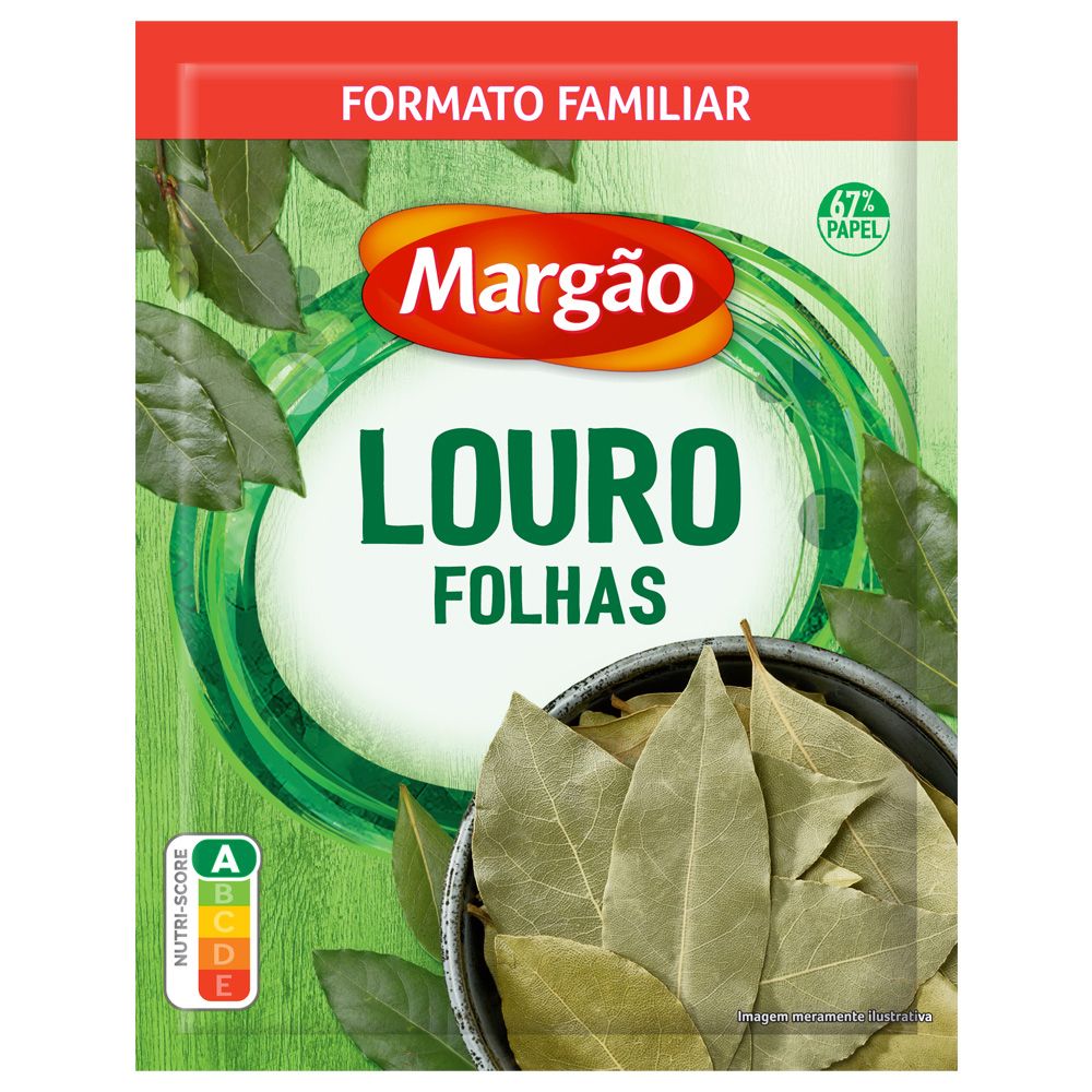  - Louro Margão em Folhas Pacote Médio 7 g (1)