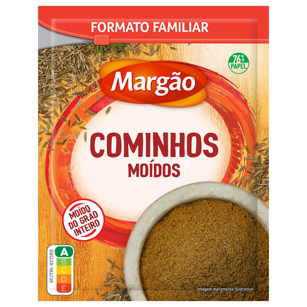  - Cominhos Margão Moídos Pacote Médio 50 g (1)