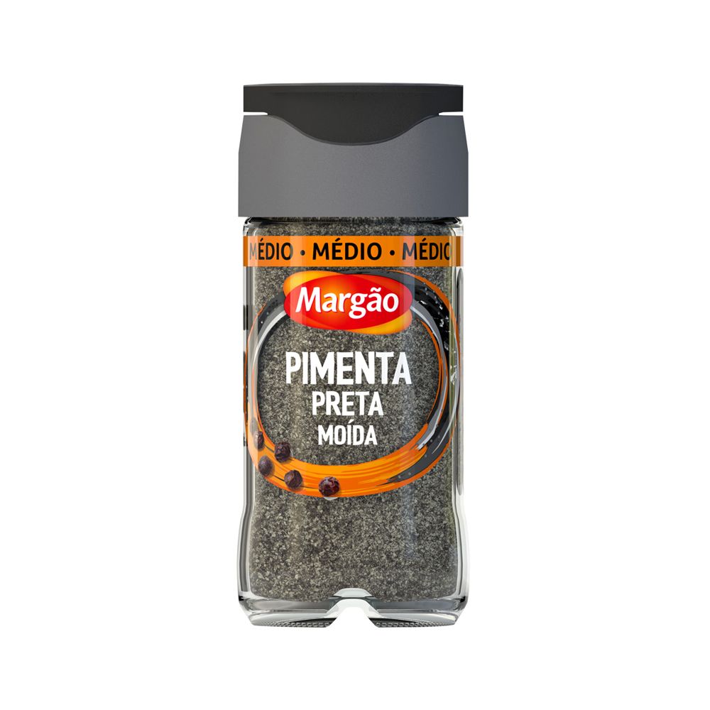  - Pimenta Margão Preta Moída Frasco 40 g (1)