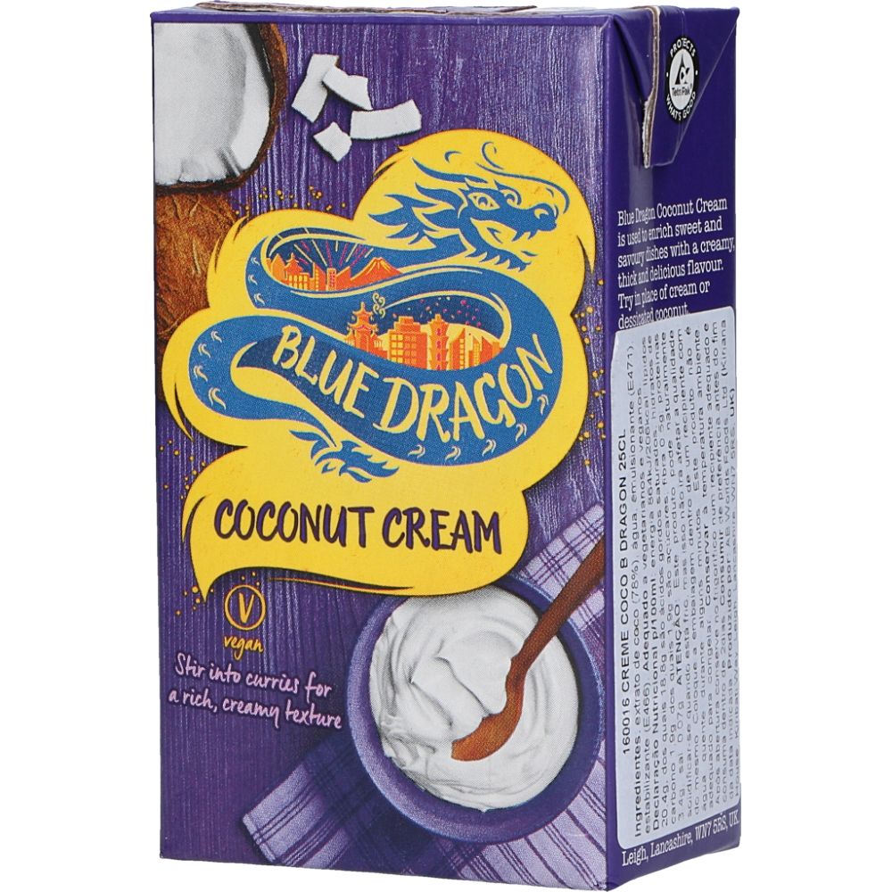  - Blue Dragon Coconut Cream 25cl (1)
