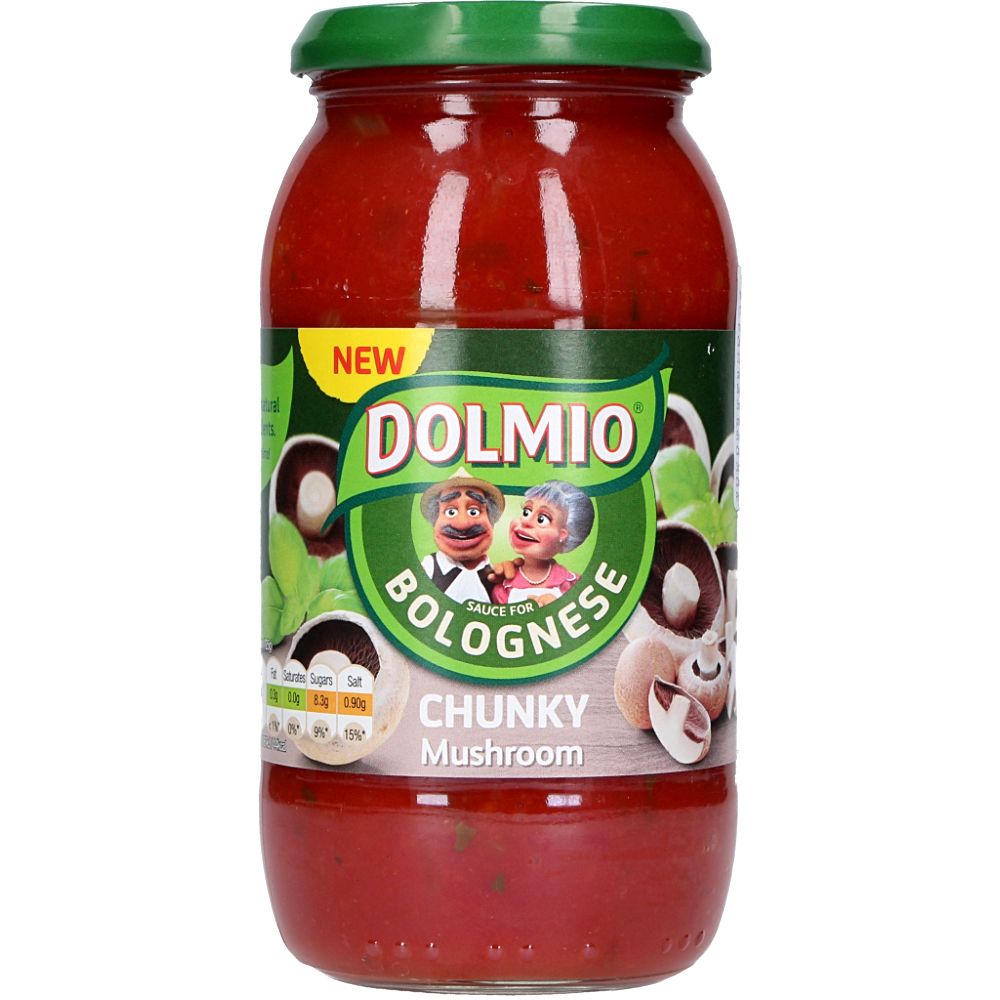  - Dolmio Bolognese Sauce w/ Extra Mushrooms 500g (1)