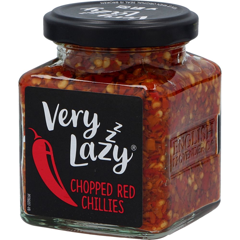  - Very Lazy Chopped Red Chillies in White Wine Vingar 190g (1)