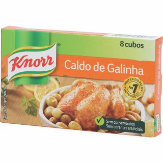  - Knorr Chicken Stock Cubes 8un = 80g