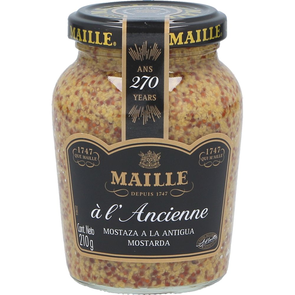  - Maille Mustard w/ Mustard Seeds 210g (1)