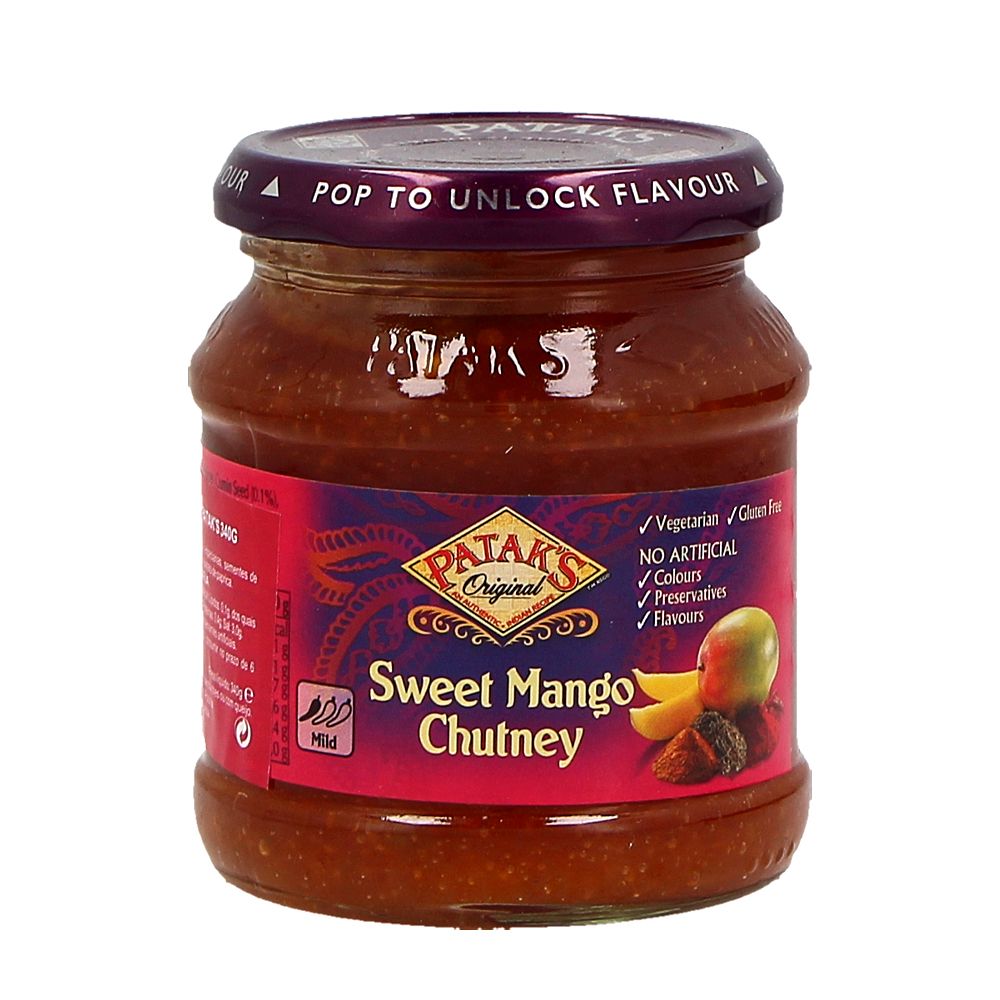  - Mango Chutney Sweet Pataks Sauce 340g (1)