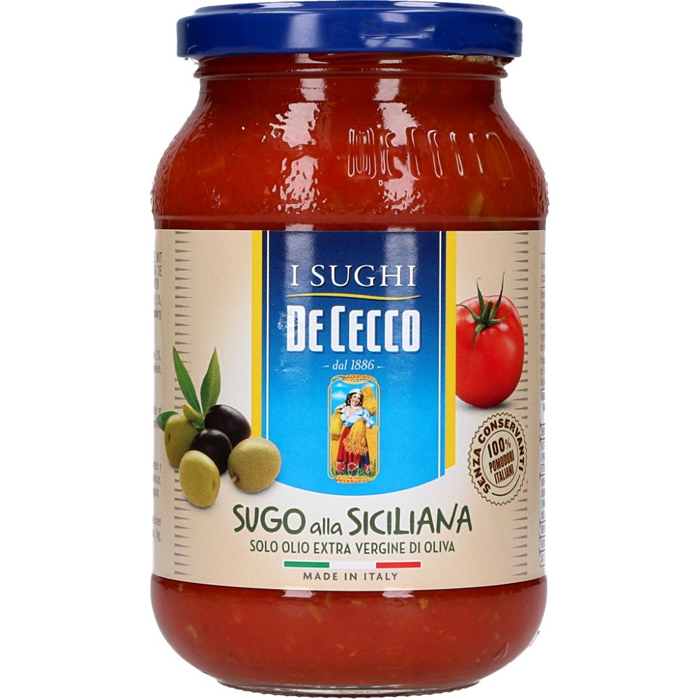  - Molho Siciliana De Cecco 400g (1)