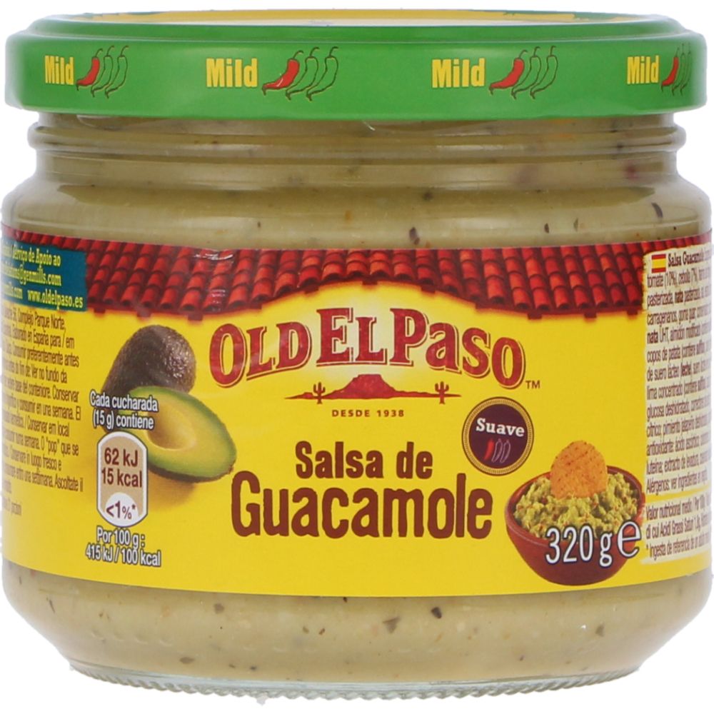  - Old El Paso Guacamole Sauce 320g (1)