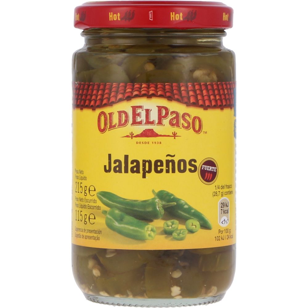  - Old El Paso Jalapeños Slices 215g (1)