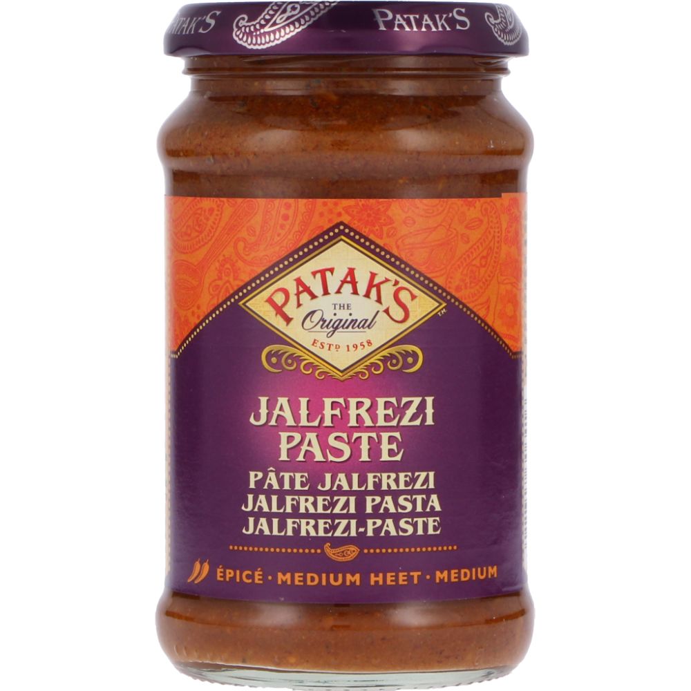  - Pasta Patak`s Jalfrezi Spice Paste Medium Hot Jar 283 g (1)