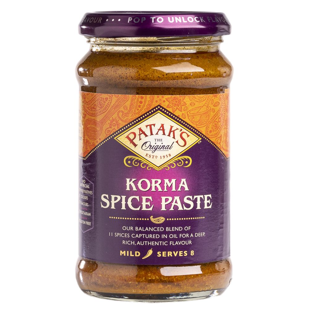  - Patak`s Korma Spice Paste Mild Jar 290g (1)