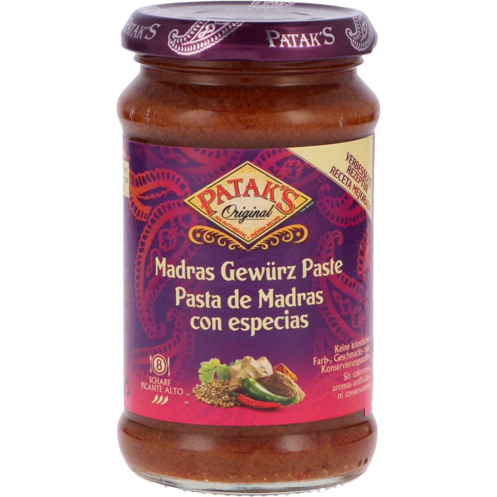  - Pasta Patak`s Caril Madras Picante 283 g (1)