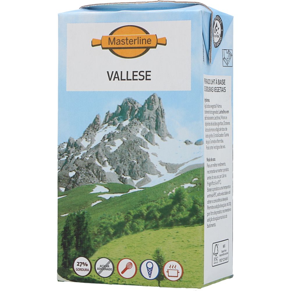  - Vallese Whipping Cream 1L