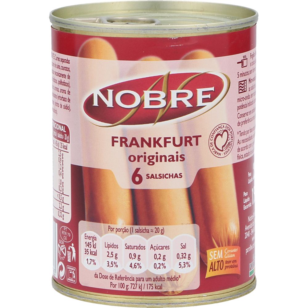  - Nobre Frankfurt Sausages 6un = 120g (2)