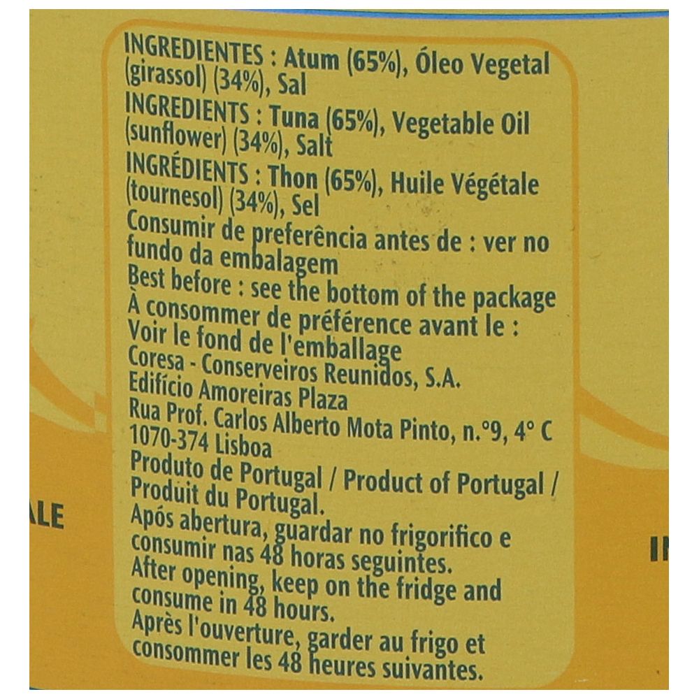  - Bom Petisco Tuna in Vegetable Oil 385g (3)