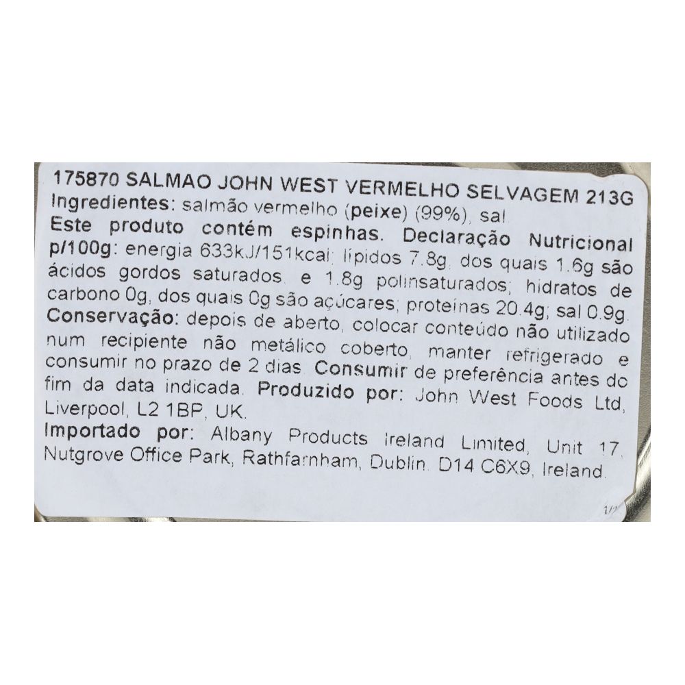  - John West Wild Sockeye Salmon 213g (2)