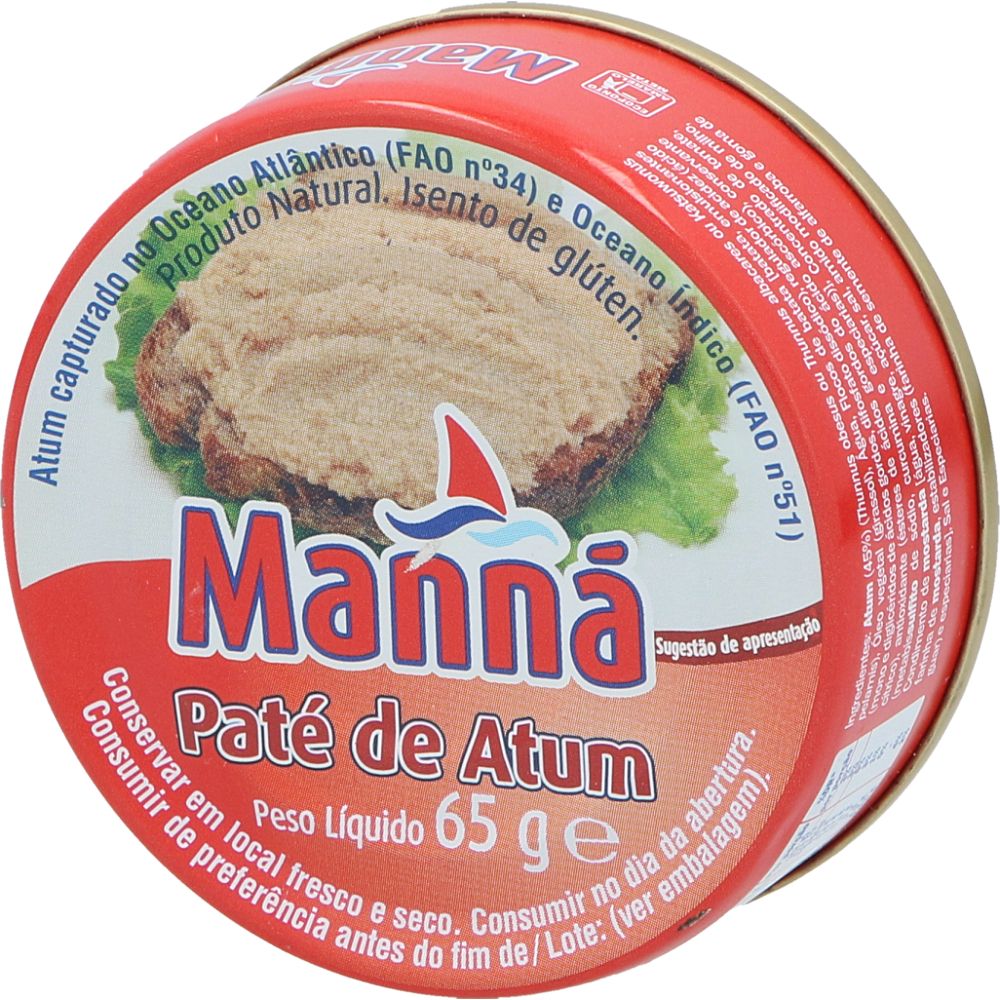  - Manná Tuna Pâté 65g (1)