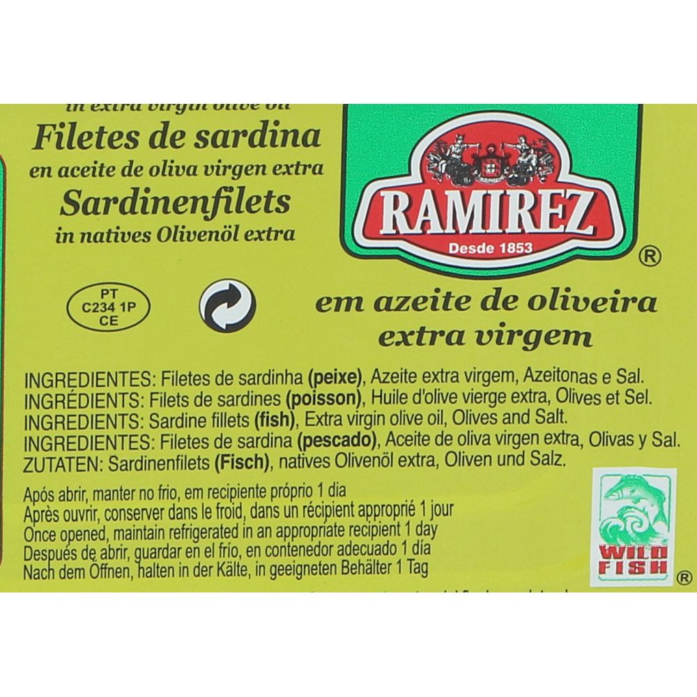 - Sardinhas Ramirez em Azeite Filetes 100g (3)