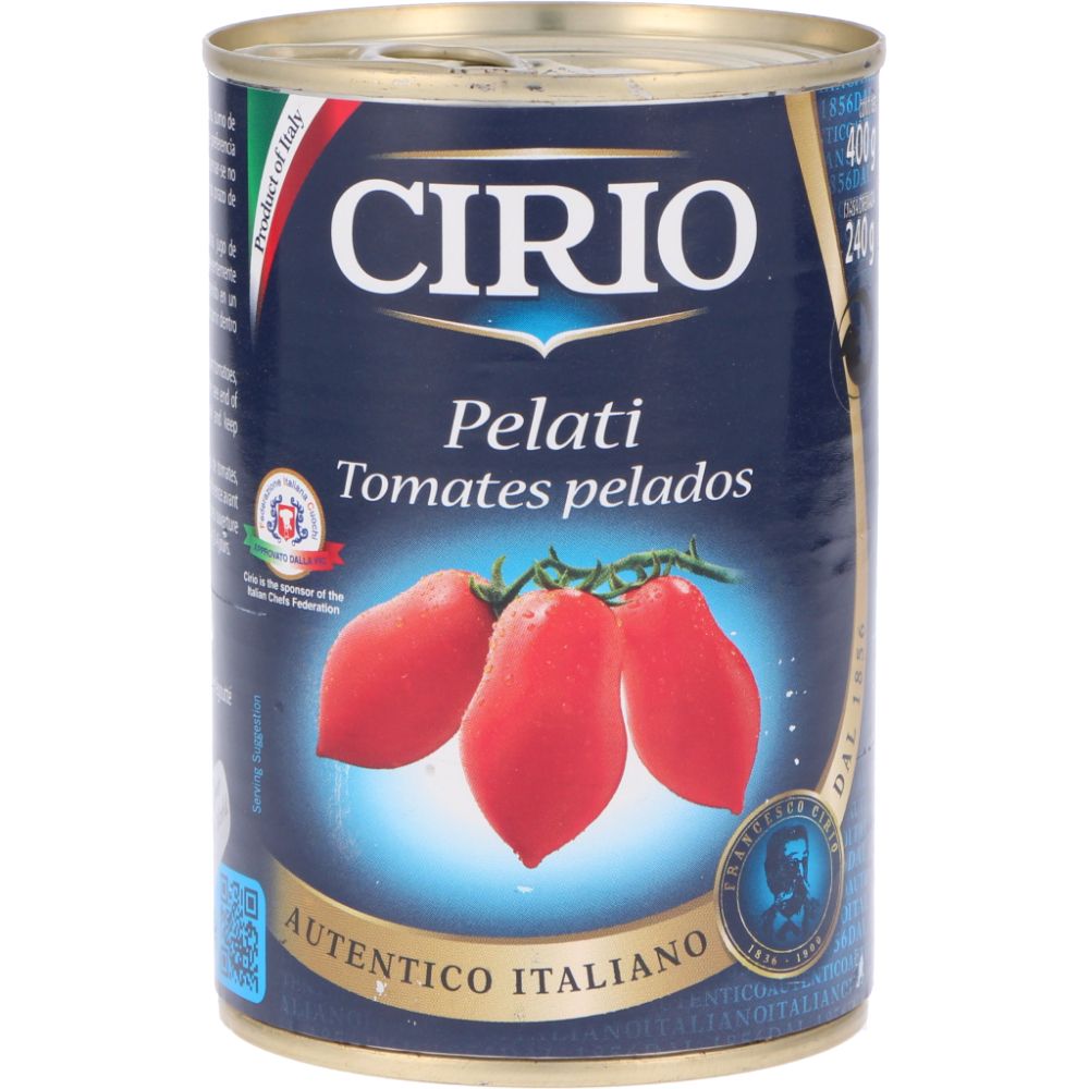  - Cirio Skinned Tinned Tomato 240g (1)
