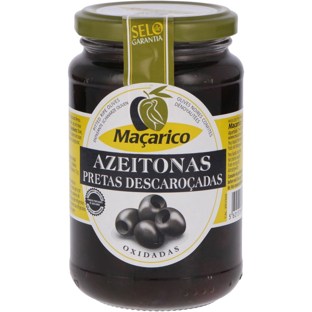  - Maçarico Seedless Black Olives 345g (1)