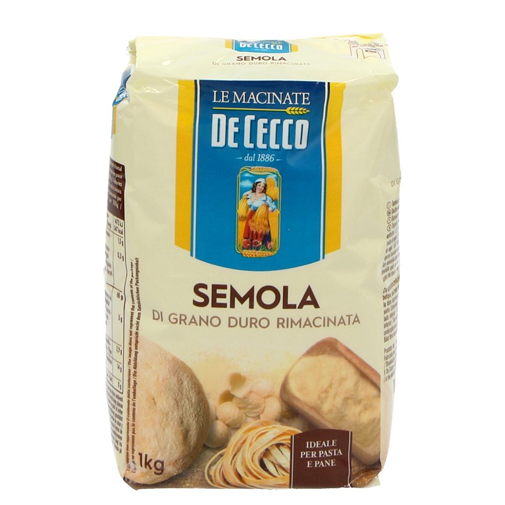  - De Cecco Wheat Semolina 1 Kg (1)