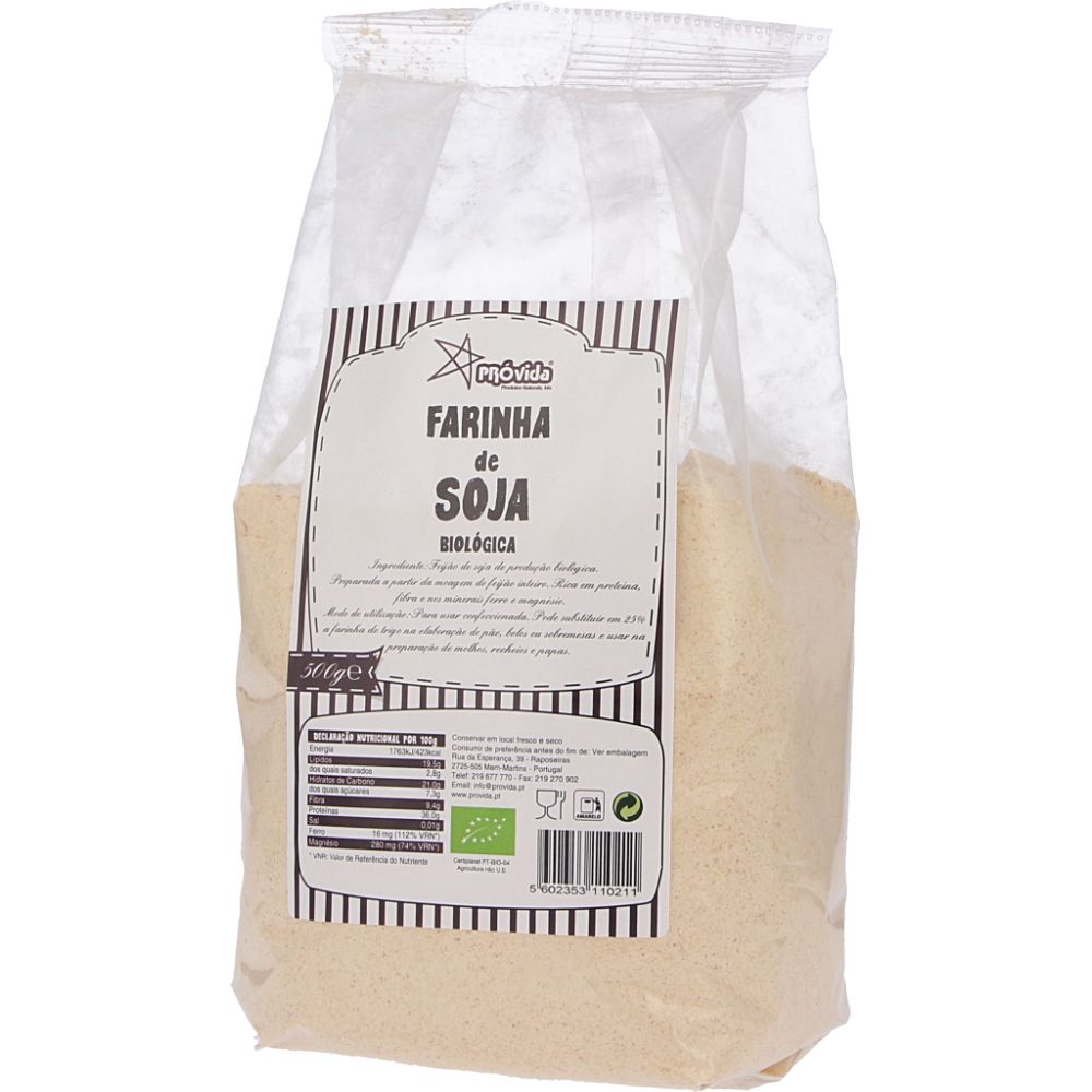  - Próvida Organic Soy Flour 500g (1)
