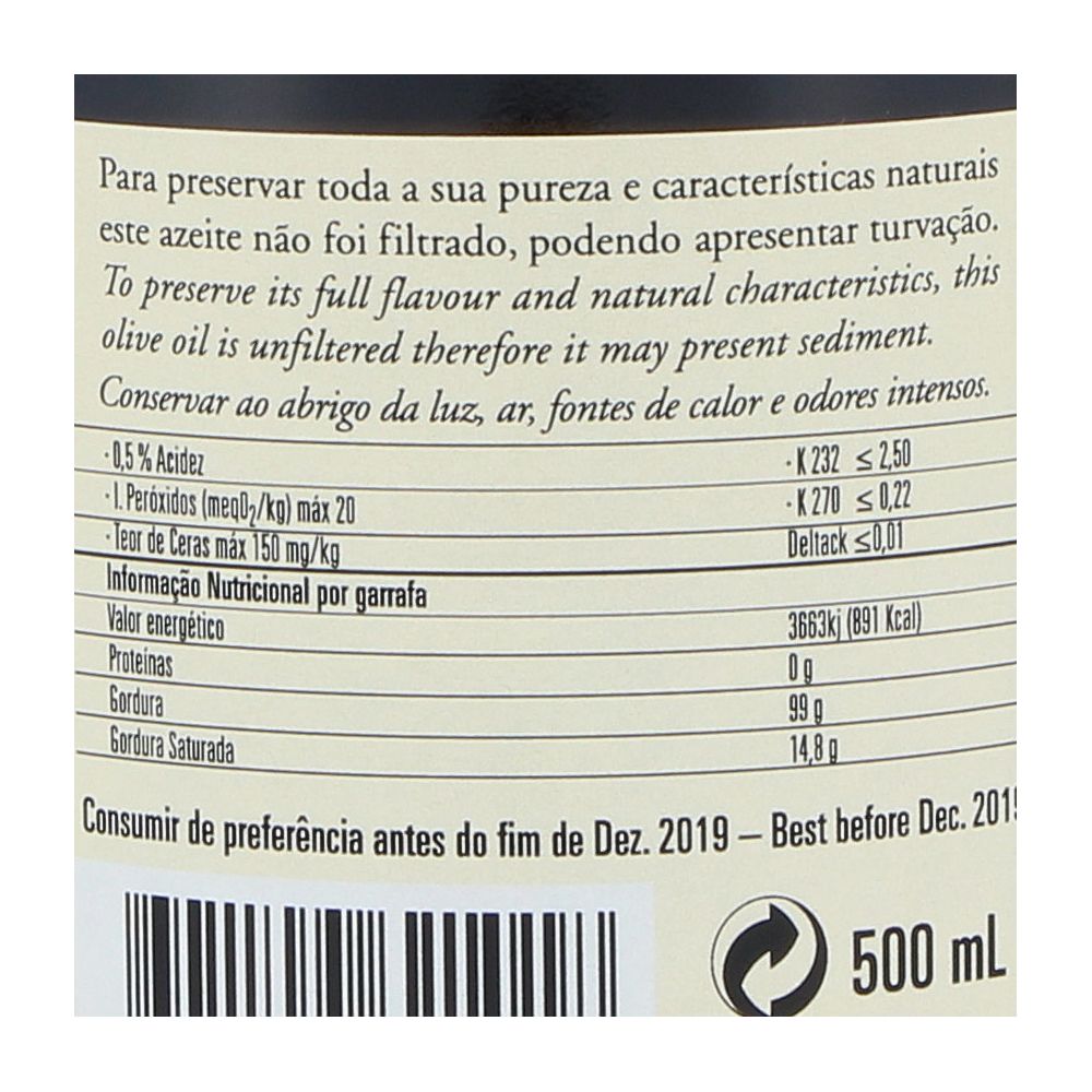  - Quinta das Carvalhas Extra Virgin Olive Oil 500 ml (2)