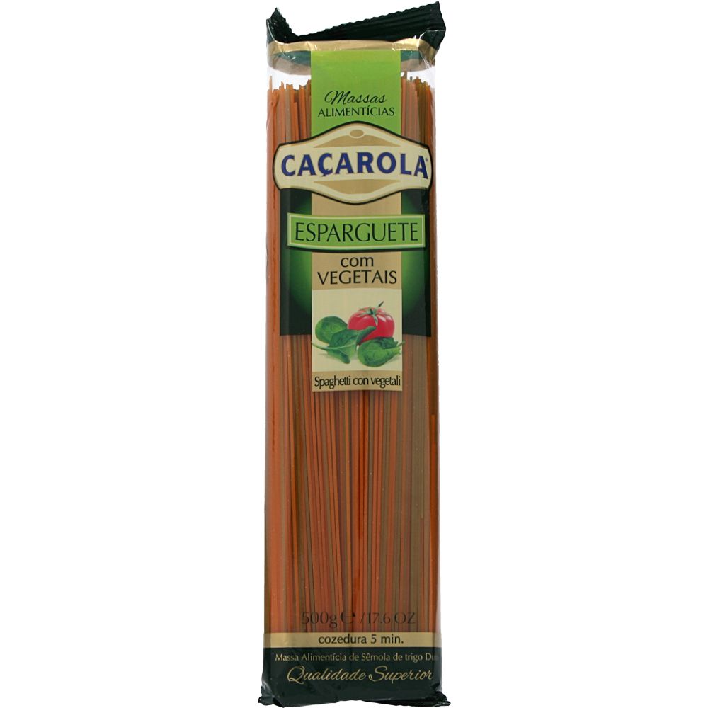  - Massa Caçarola Esparguete c/ Vegetais 500g (1)