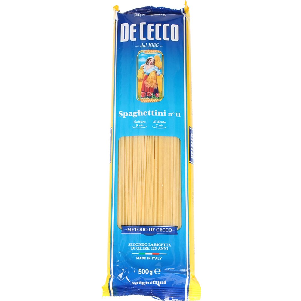  - De Cecco Spaghettini No. 11 500g (1)